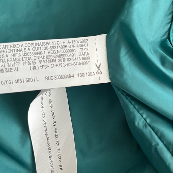 Zara Men’s Mock Neck Windbreaker Jacket - Size L - Picture 8 of 8